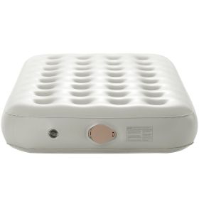 Air Mattress with Frame & Pump 1 Person Blow Up Camping Mattress 300lbs