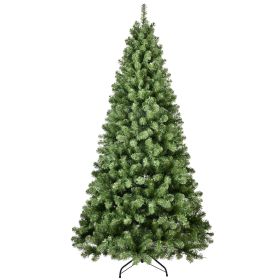 Prelit 5ft PVC Hinged Green Tree With Led Environmentally Friendly Fireproof Artificial Christmas Tree