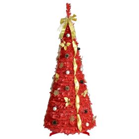6ft Christmas Tree, Holiday Decorations (Option: 6ft)